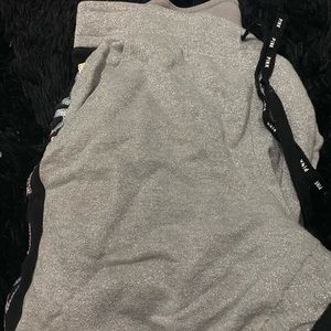 Grey PINK sweatpants